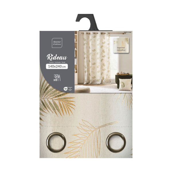 Κουρτίνα (140x240) Με Τρουκς L-C Isadora Sauge 1612971