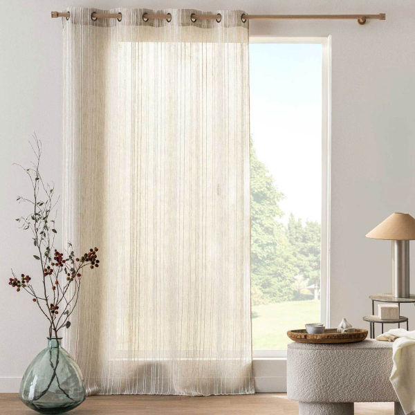 Κουρτίνα (140x260) Με Τρουκς L-C Zaho Lin 1627816