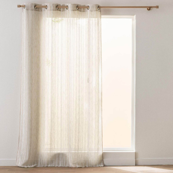 Κουρτίνα (140x260) Με Τρουκς L-C Zaho Lin 1627816