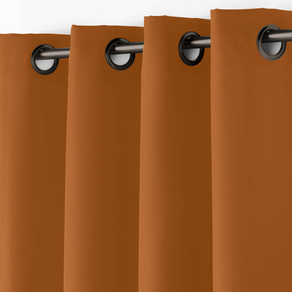 Κουρτίνα (140x280) Με Τρουκς L-C Essentiel Camel Brown 1612665