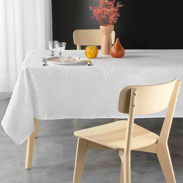 Αλέκιαστο Τραπεζομάντηλο (140x240) L-C Plumette White 1723041