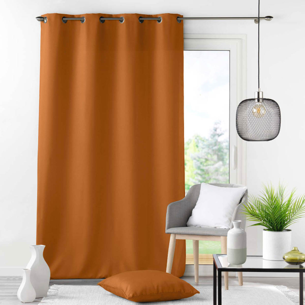 Κουρτίνα (140x260) Με Τρουκς L-C Essentiel Camel Brown 1612663