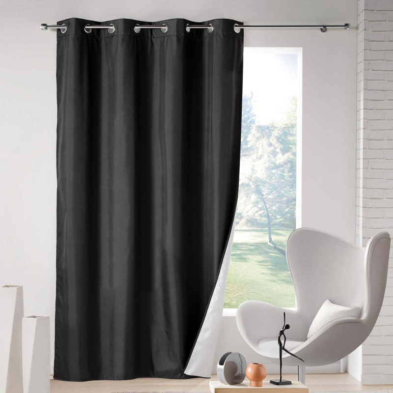 Θερμομονωτική Κουρτίνα (140x260) Με Τρουκς L-C Icemount Black 1612365