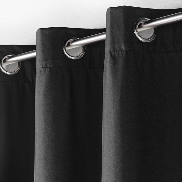 Θερμομονωτική Κουρτίνα (140x260) Με Τρουκς L-C Icemount Black 1612365