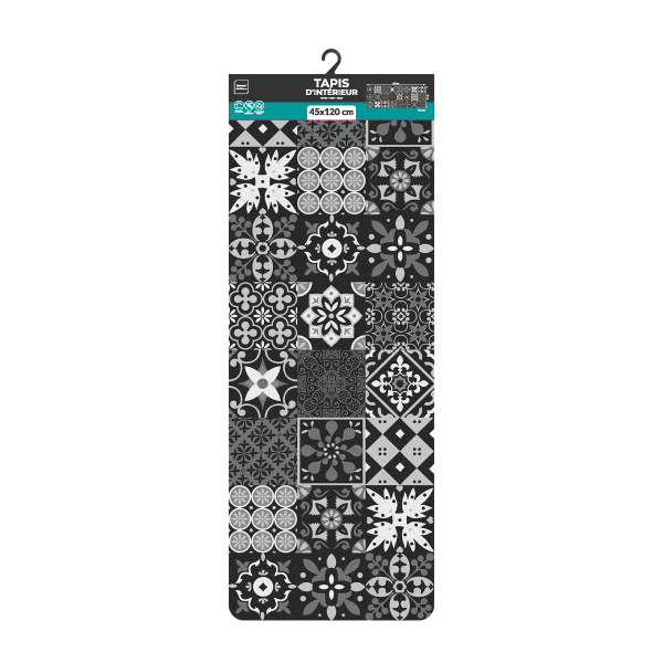 Χαλί Διαδρόμου (45x120) L-C Salou Grey 1741317