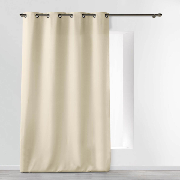 Κουρτίνα (140x260) Με Τρουκς L-C Essentiel Natural 1609130