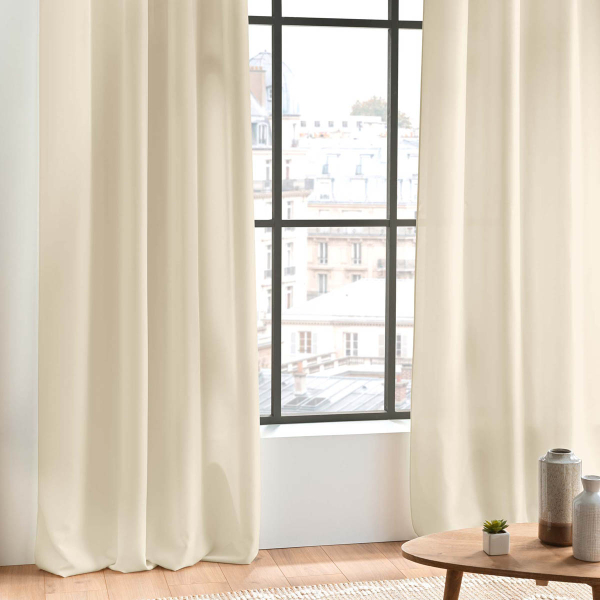 Κουρτίνα (140x260) Με Τρουκς L-C Essentiel Natural 1609130
