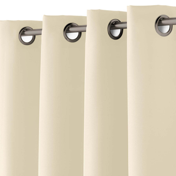 Κουρτίνα (140x260) Με Τρουκς L-C Essentiel Natural 1609130
