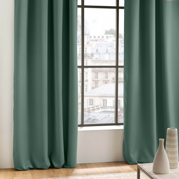 Κουρτίνα Συσκότισης (135x240) Με Τρουκς L-C Occult Cedre 1612605