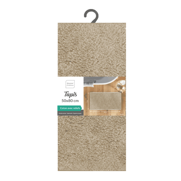 Πατάκι Μπάνιου (50x80) L-C Mael Sable 1802332