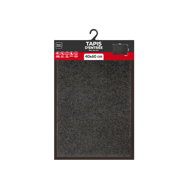 Πατάκι Εισόδου (40x60) L-C Telio Grey 1740260