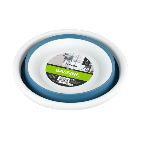 Πτυσσόμενη Λεκάνη Πλυσίματος Στρογγυλή (Φ37x13) L-C MEN115BP