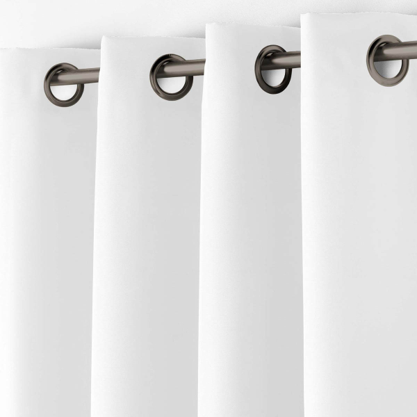 Κουρτίνα (140x260) Με Τρουκς L-C Essentiel White 1609128