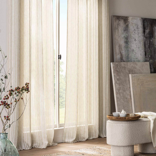 Κουρτίνα (140x280) Με Τρουκς L-C Zaho Lin 1627837