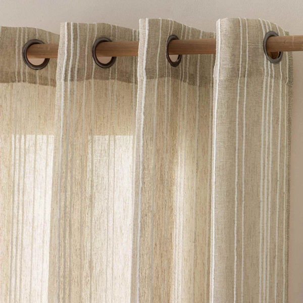 Κουρτίνα (140x280) Με Τρουκς L-C Zaho Lin 1627837