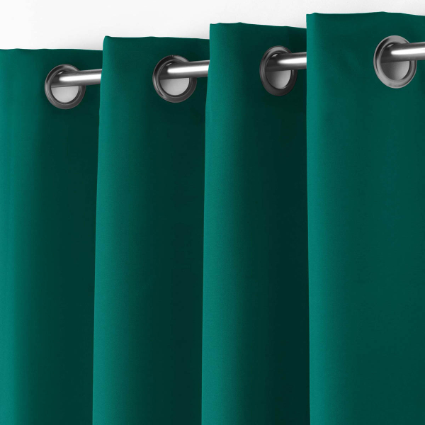 Κουρτίνα (140x260) Με Τρουκς L-C Essentiel Emerald Green 1611744