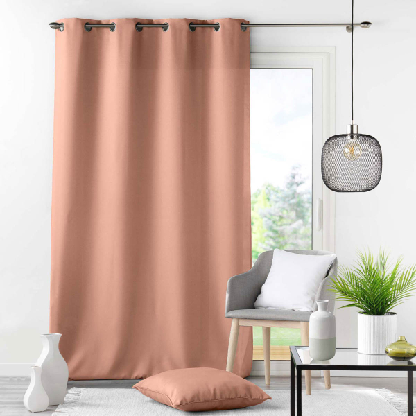 Κουρτίνα (140x260) Με Τρουκς L-C Essentiel Blush 1612629