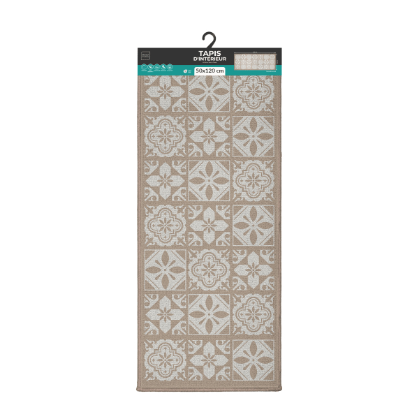 Χαλί Διαδρόμου (50x120) L-C Curly Constantine Naturel 1741687