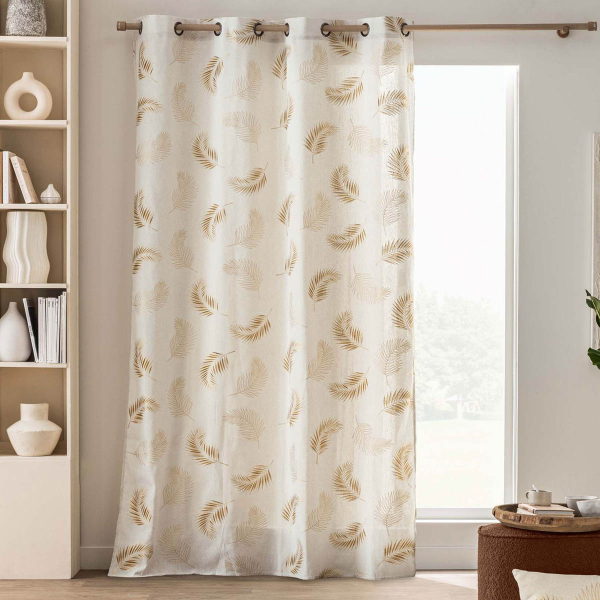 Κουρτίνα (140x240) Με Τρουκς L-C Isadora Ochre 1612972