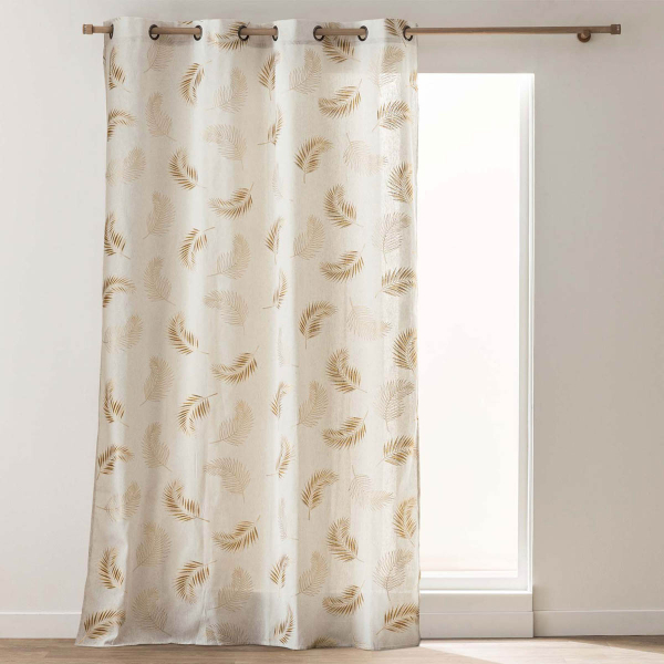 Κουρτίνα (140x240) Με Τρουκς L-C Isadora Ochre 1612972