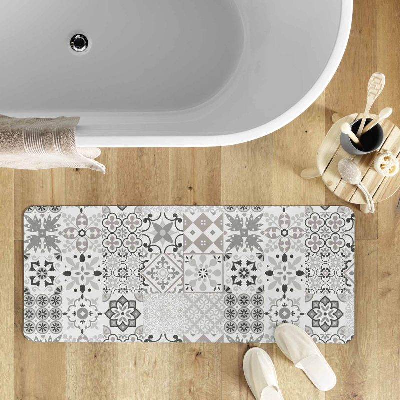 Υπεραπορροφητικό Πατάκι Μπάνιου (50x120) L-C Salou Natural 1802135