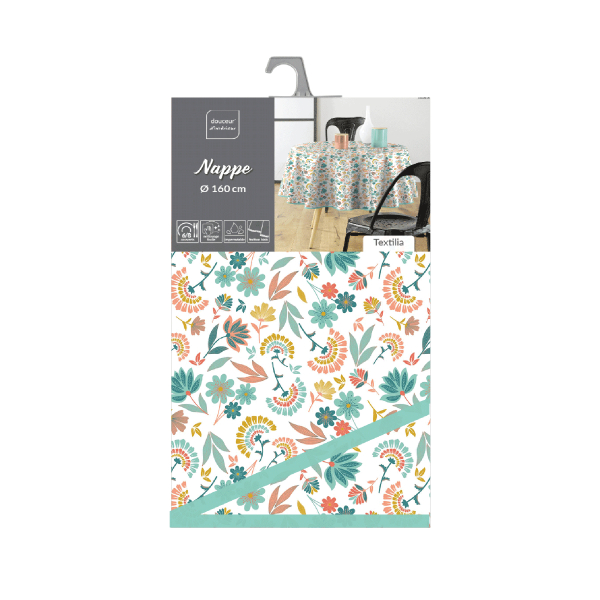 Πλαστικό Τραπεζομάντηλο Ροτόντα (Φ160) L-C Indiana 1710785