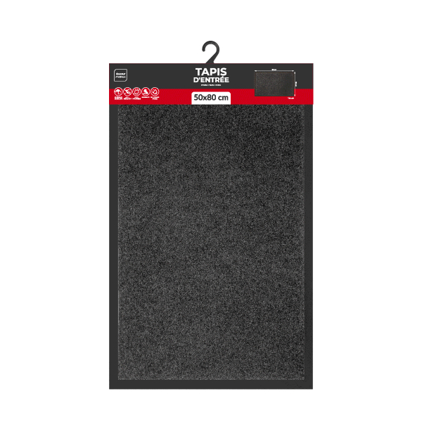 Πατάκι Εισόδου (50x80) L-C Telio Grey 1741384