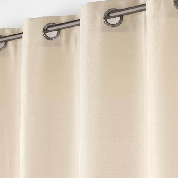 Κουρτίνα (140x280) Με Τρουκς L-C Soline Naturel 1612709