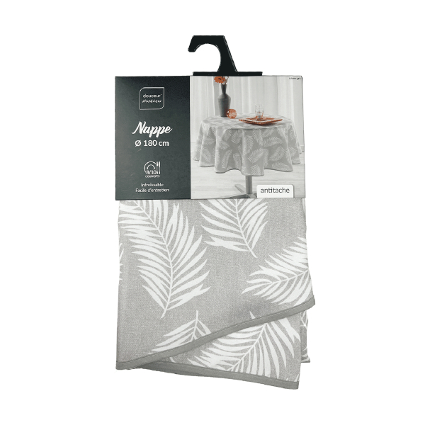 Αλέκιαστο Τραπεζομάντηλο Ροτόντα (Φ180) L-C Lifette Grey 1722647