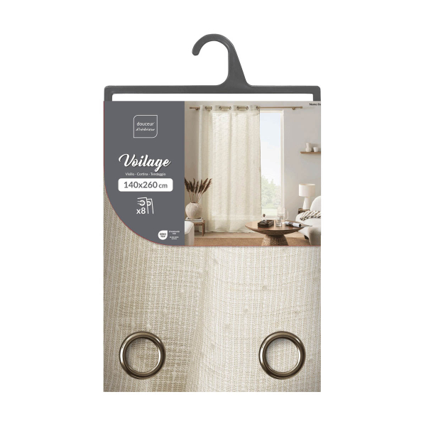 Κουρτίνα (140x260) Με Τρουκς L-C Nemo Lin 1627814