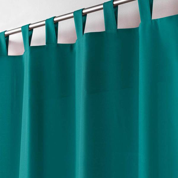 Κουρτίνα (140x260) Με Τιράντες L-C Essentiel Blue Peacock 1612666