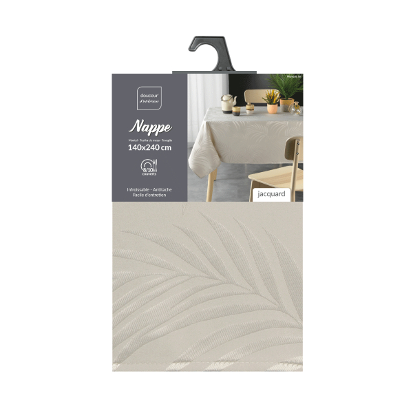 Αλέκιαστο Τραπεζομάντηλο (140x240) L-C Plumette Linen 1723042