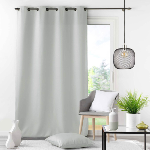 Κουρτίνα (140x260) Με Τρουκς L-C Essentiel Grey 1609127