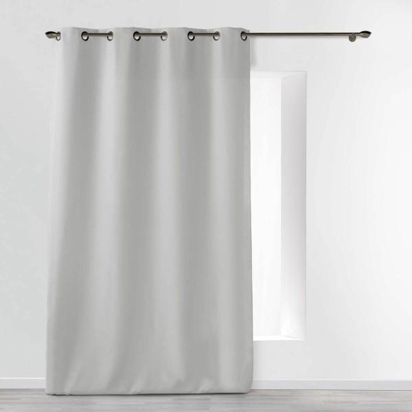 Κουρτίνα (140x260) Με Τρουκς L-C Essentiel Grey 1609127