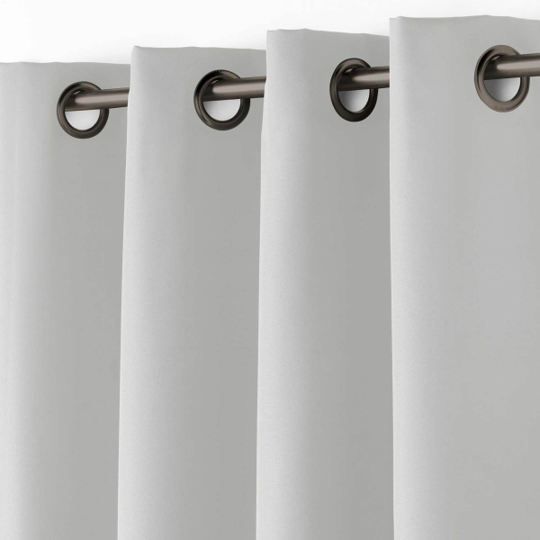 Κουρτίνα (140x260) Με Τρουκς L-C Essentiel Grey 1609127