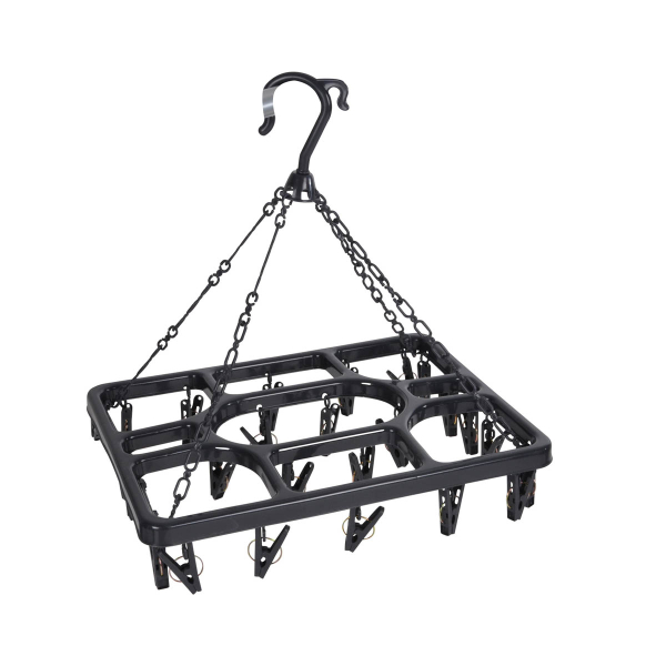 Απλώστρα Μπαλκονιού Κρεμαστή Με 26 Μανταλάκια L-C MEN176AT