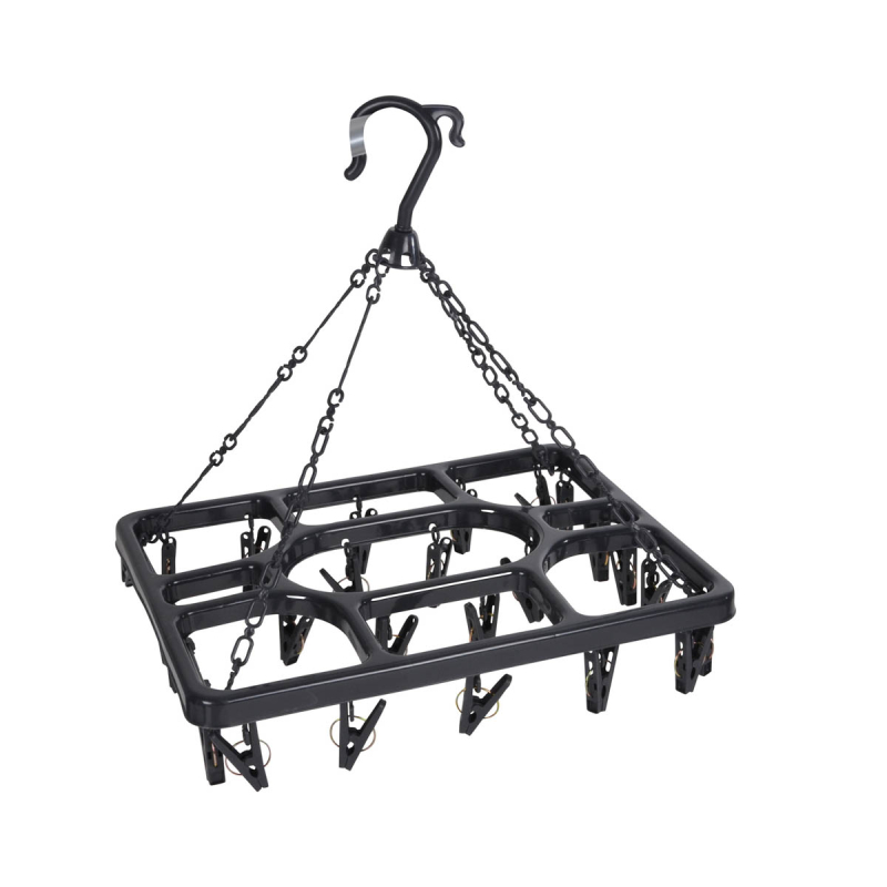 Απλώστρα Μπαλκονιού Κρεμαστή Με 26 Μανταλάκια L-C MEN176AT