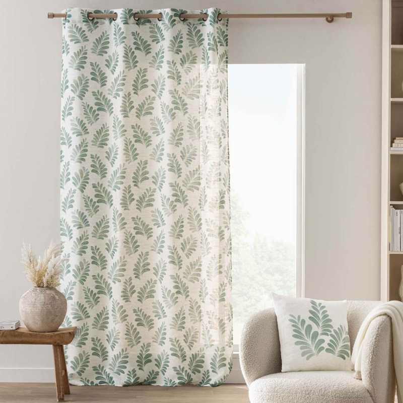 Κουρτίνα (140x280) Με Τρουκς L-C Aqualis 1612987