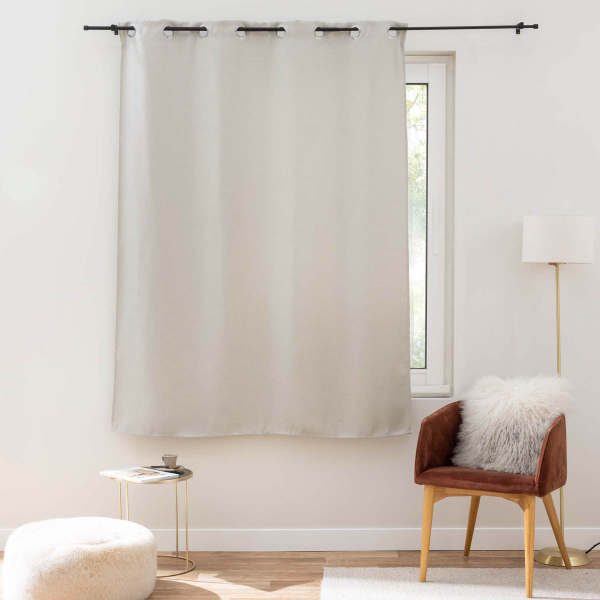 Κουρτίνα Συσκότισης Παραθύρου (135x180) Με Τρουκς L-C Tiramina Naturel 1612963