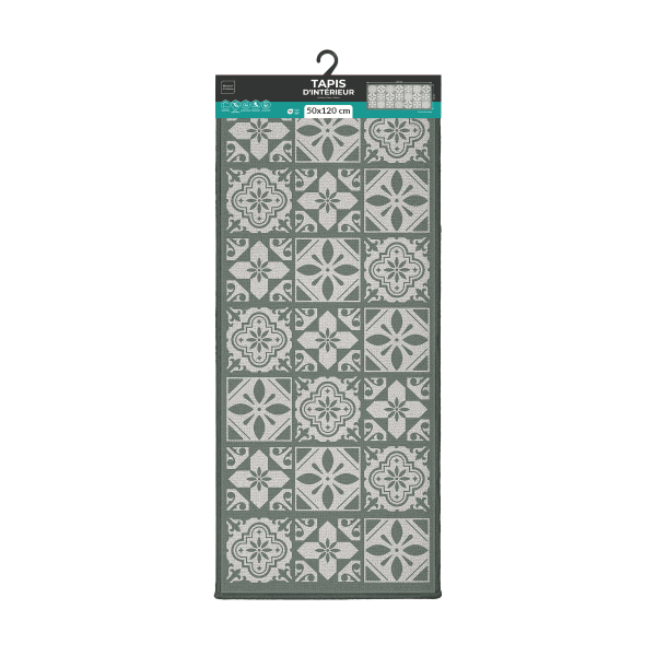 Χαλί Διαδρόμου (50x120) L-C Curly Constantine Sauge 1741690