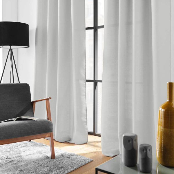 Κουρτίνα (140x280) Με Τρουκς L-C Soline Grey 1612706