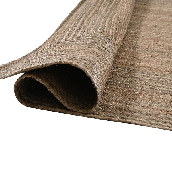 Χαλί Καλοκαιρινό (200x290) Pol Rugs & Mats Jute Grey