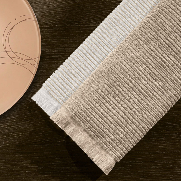 Πετσέτες Κουζίνας (Σετ 2τμχ) Guy Laroche Tissus Beige