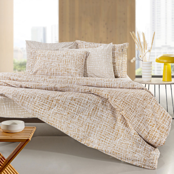 Σεντόνια Ημίδιπλα (Σετ) Guy Laroche Code Caramel