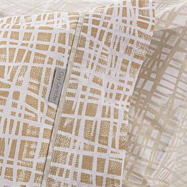 Σεντόνια Ημίδιπλα (Σετ) Guy Laroche Code Caramel