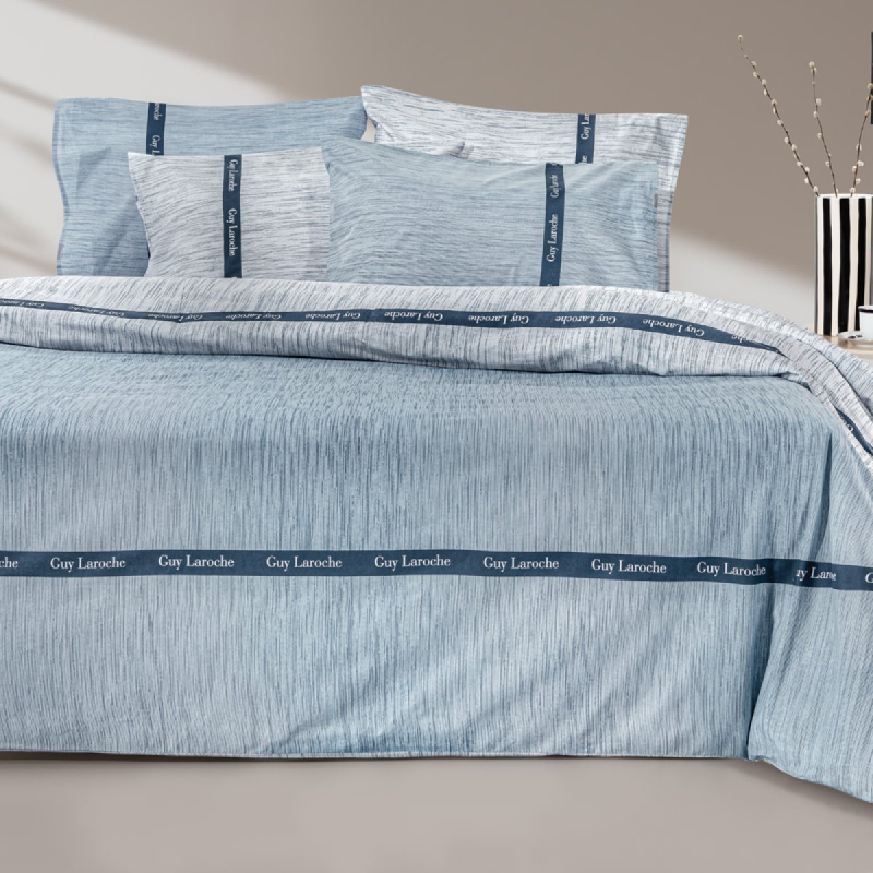 Σεντόνια Υπέρδιπλα (Σετ) Guy Laroche Avene Denim