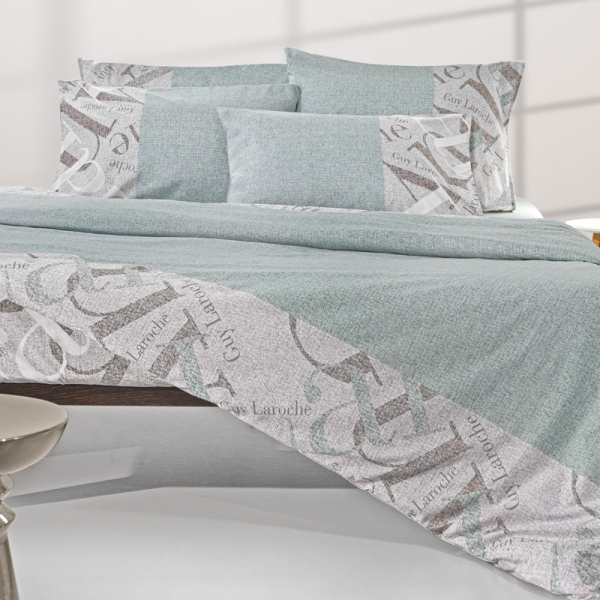 Σεντόνια Υπέρδιπλα (Σετ) Guy Laroche Passport Mint