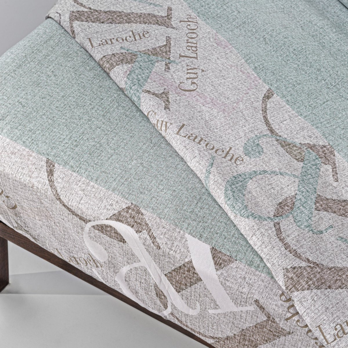 Σεντόνια Υπέρδιπλα (Σετ) Guy Laroche Passport Mint με Λαστιχο 170X200+32 Home Λευκά Είδη Κρεβατοκάμαρας Spitishop