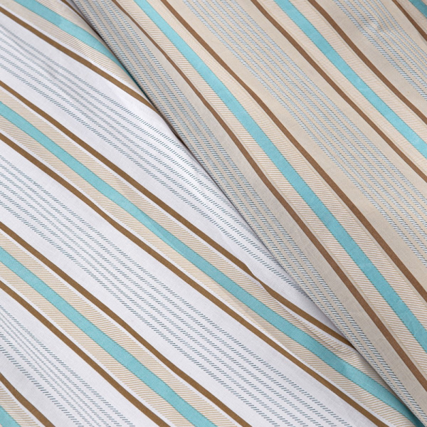 Σεντόνια Υπέρδιπλα (Σετ) Guy Laroche Pinstripe Natural