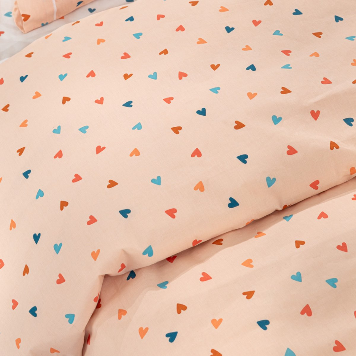 Σεντόνια Κούνιας (Σετ) Guy Laroche Amore Salmon Home Βρεφικά Προίκα Μωρού Spitishop